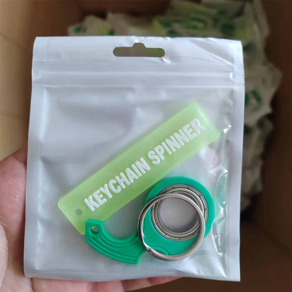 Popular Karambit Spinner 2 Generation Fingertip Rotating Key Chain