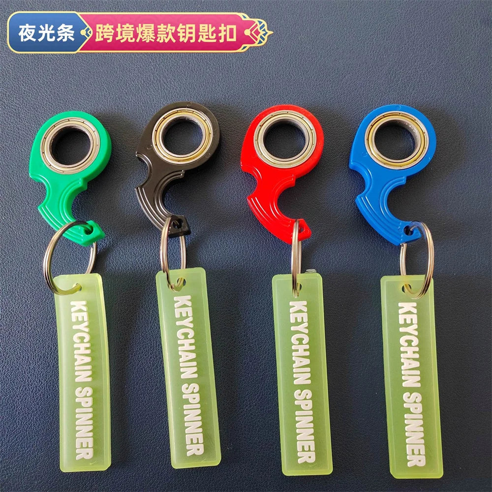 Popular Karambit Spinner 2 Generation Fingertip Rotating Key Chain
